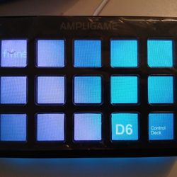 Ampligame D6 Programable Stream Deck