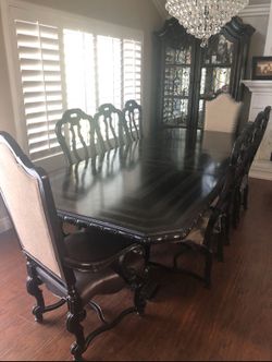 Castella Valencia Dining Set With Cabinet