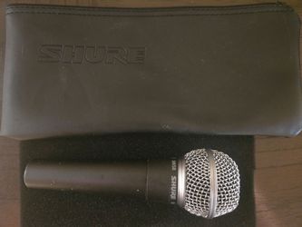 Shure SM58 Dynamic Vocal Microphone W/ SHURE Pouch