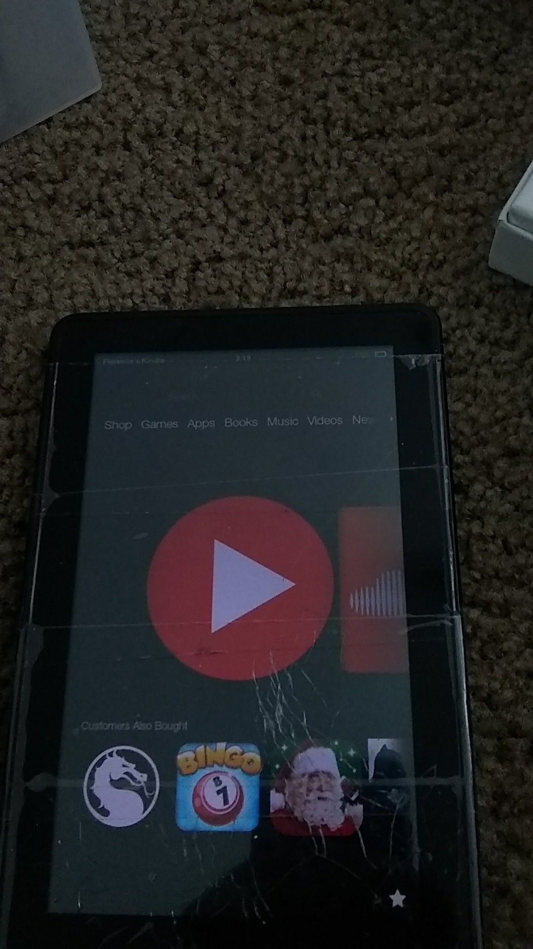 Kindle fire