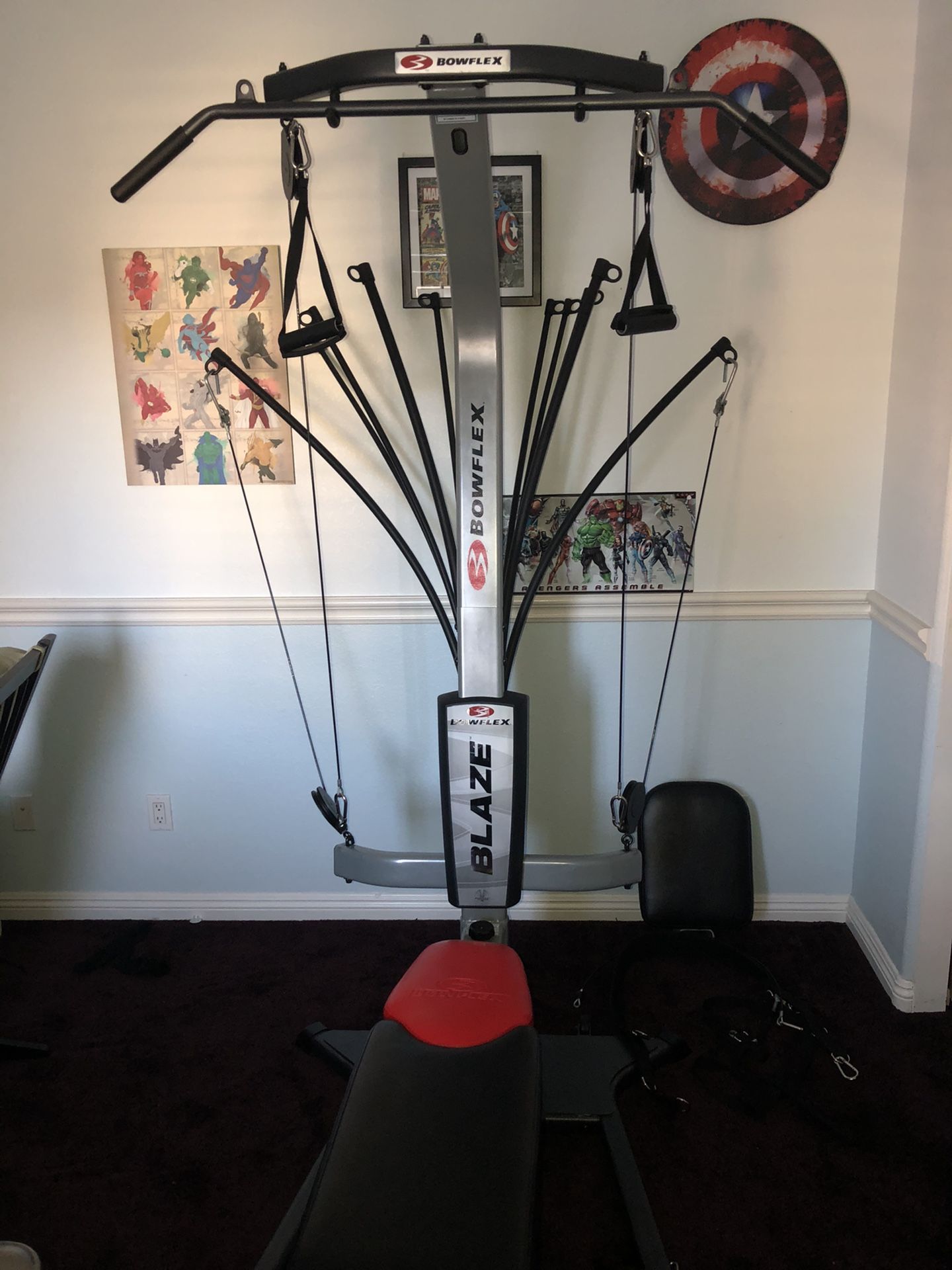 Bowflex Blaze home gym workout complete and like new