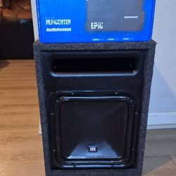12 Inch MTX 1000 Watts Amplifier 750 Watts