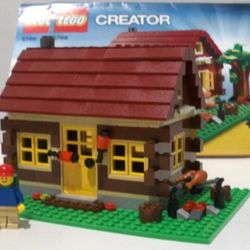 LEGO CREATOR 3 in 1 LOG CABIN 5766 COMPLETE