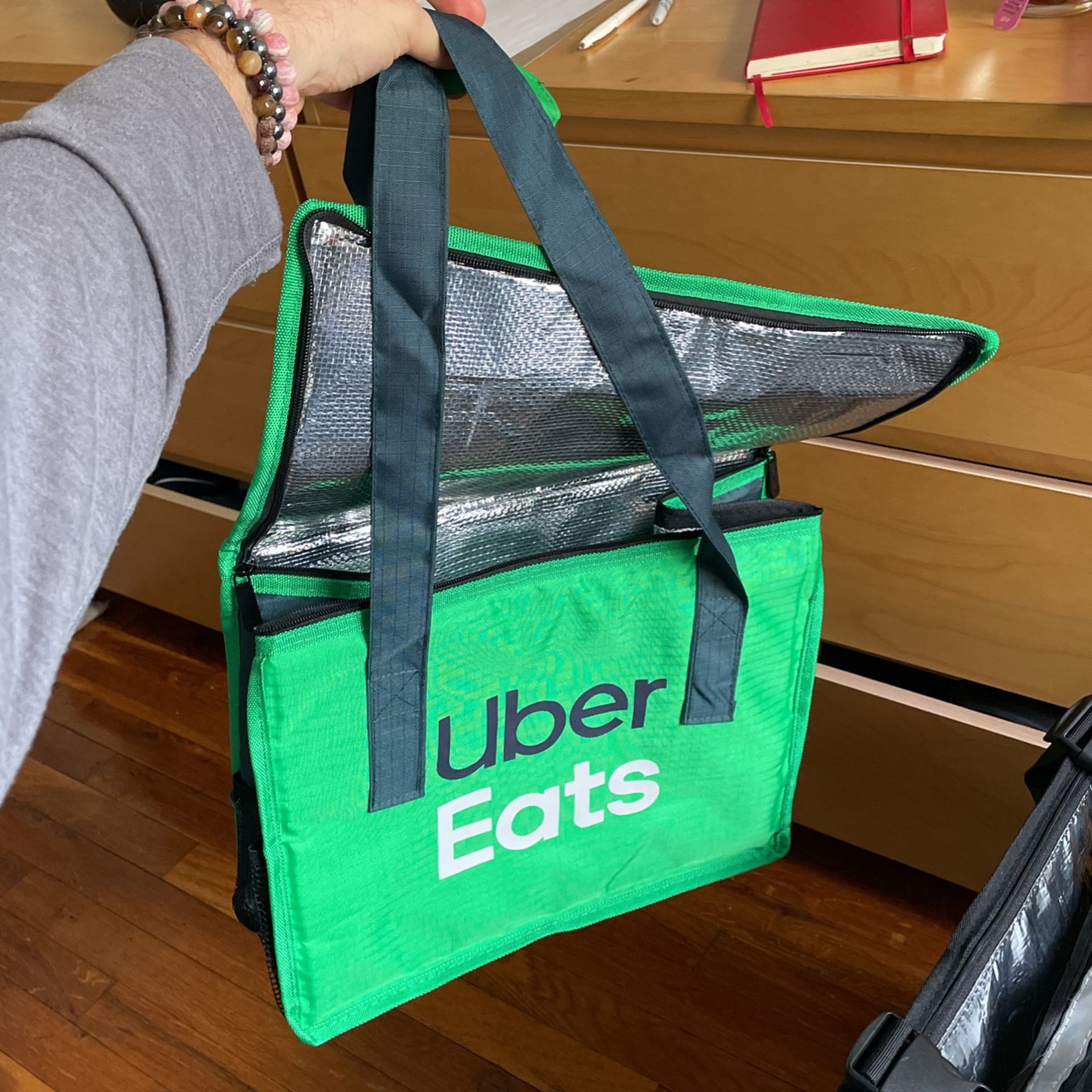 UBER EATS Insulated Delivery Tote Bag