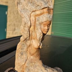 Vintage Drift Wood Carving 