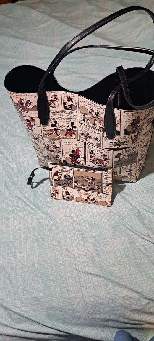 REVERSIBLE TOTE BAG&SMALL WALLET