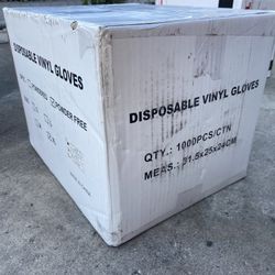 DISPOSABLE VINYL GLOVES