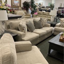 Sofa and loveseat
