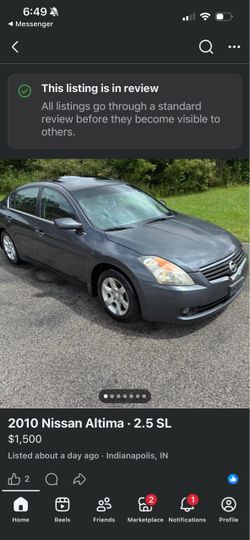 2010 Nissan Altima 2.4 4 cylinder 175k miles