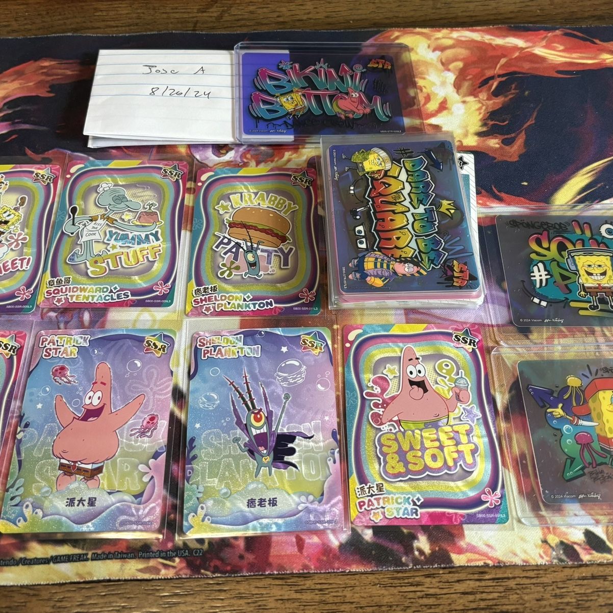 spongebob pokemon cards SquarePants Card  ViciousProxies Topps 2009 SpongeBob Premier Edition