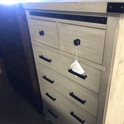 Tall Nice Rustic Wood Dresser 