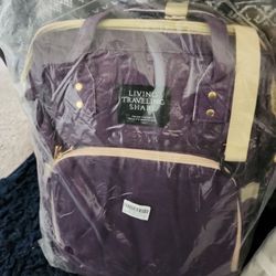 DIAPER  BAG BACKPACK   LIVING  TRAVELING SHARE  