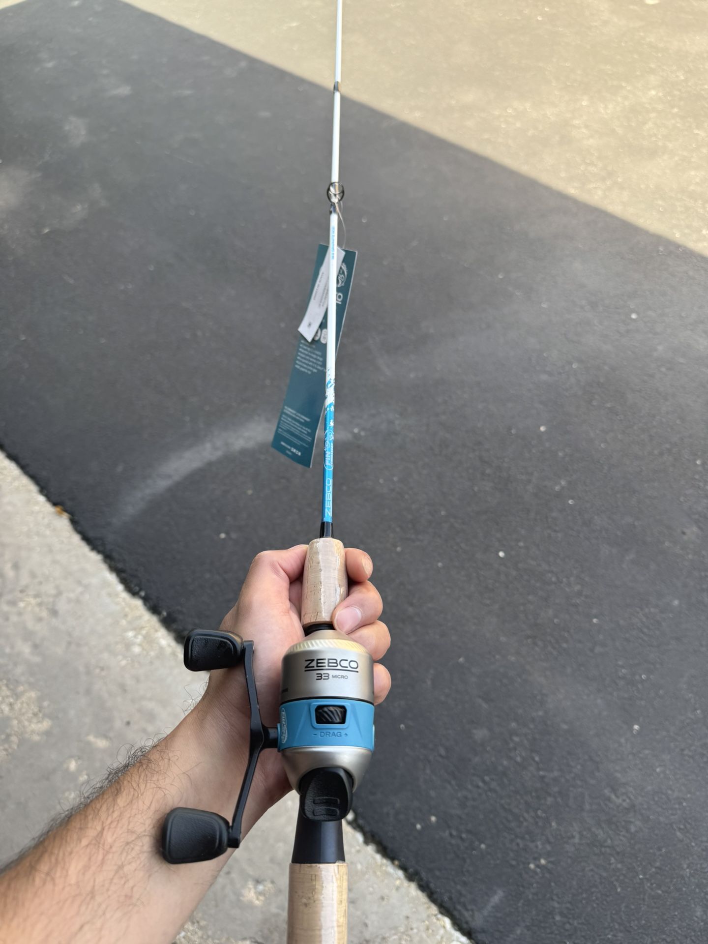 Zebco 33 Micro Fin Commander / Fishing Rod / Pole / Reel