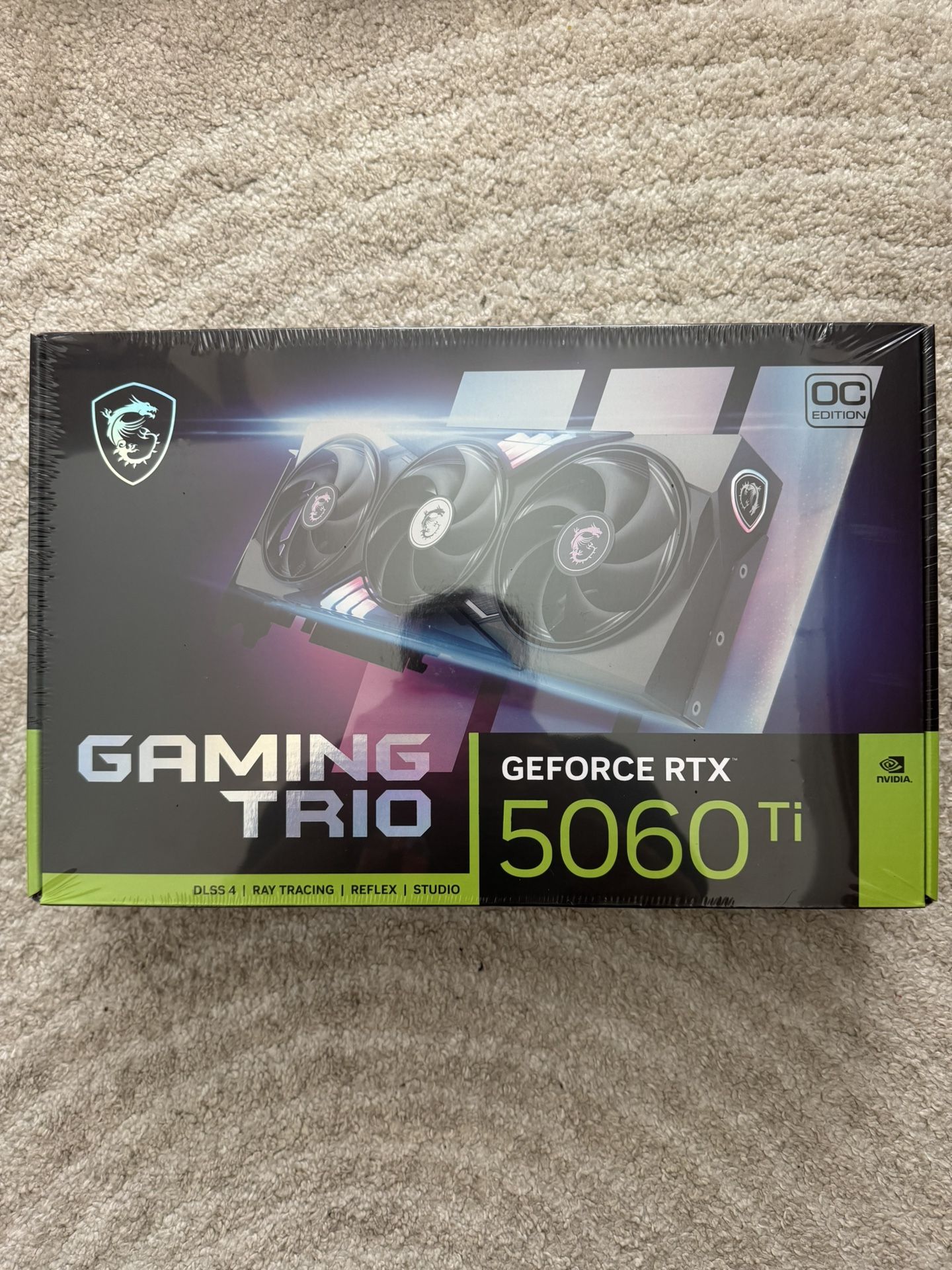 MSI Gaming RTX 5060 Ti 8G Gaming Trio OC Graphics Card