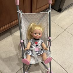 Stroller With A Talking Doll