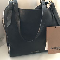 Burberry Canterbury Shoulder Tote Bag