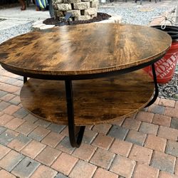 Round Wood, Coffee Table