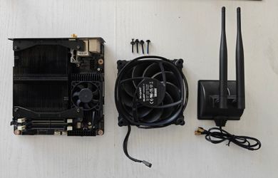 Minisforum BD790i ITX Mobo (Ryzen 9 7945HX 16C/32T) + be quiet! Fan