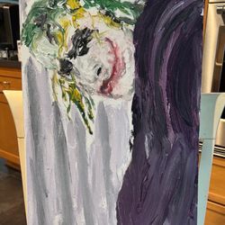 Joker Batman Original Art On Canvas Painting 