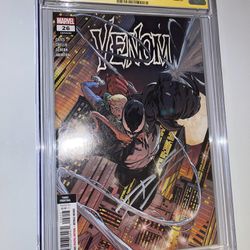VENOM #26 CGC SS 9.8 Sgned by DONNY CATES Marvel Comics 2020 Third Print Variant 