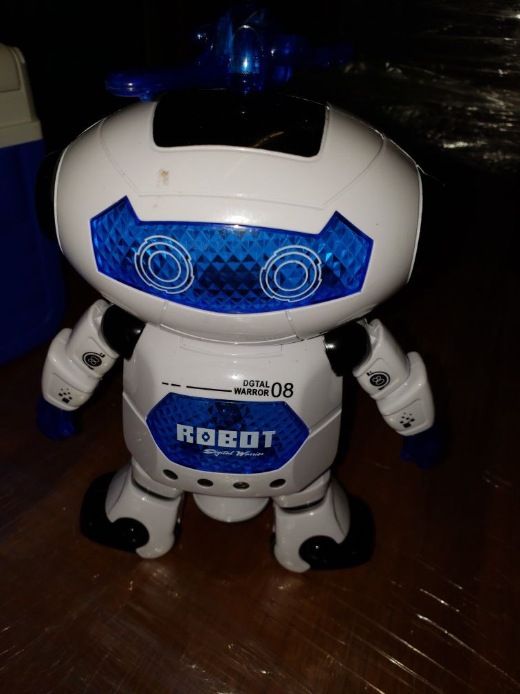 Dancing robot toy ( batteries included)