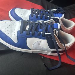 dunks white/blue 