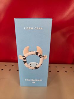 I Dew Care Cow Headband