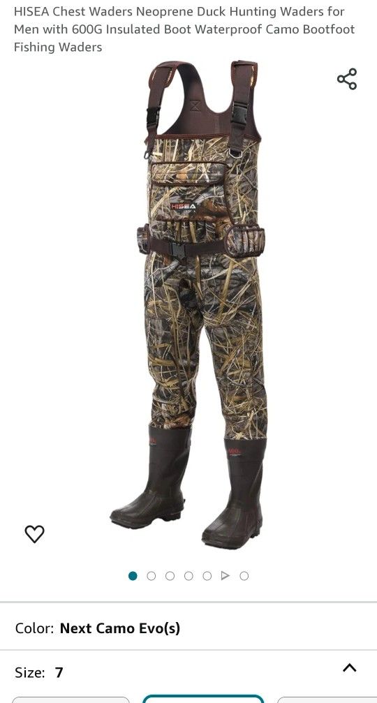 HISEA Chest Waders Neoprene Duck Hunting