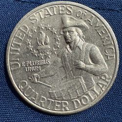 Bicentennial error quarter no mint mark