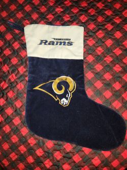 Rams Christmas Stocking