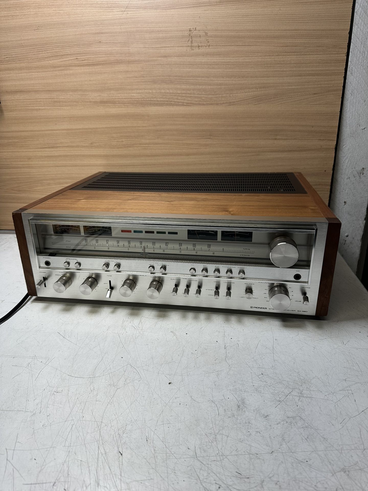 Vintage Pioneer SX-980 Receiver