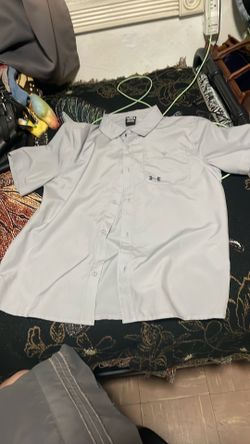 Under Armour Boys Grey  Short Sleeve YXL