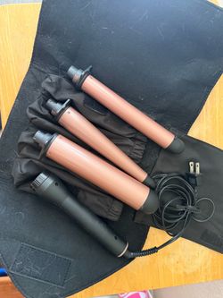 Multi-Barrel Curling Wand Set with Case