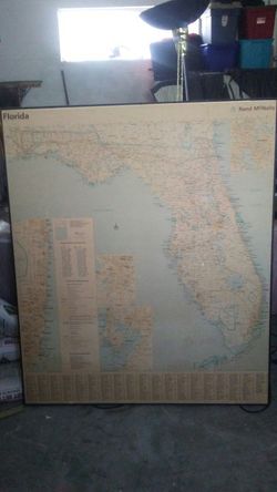 Rand Mcnally Giant map