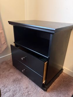 Ashley - Black Nightstand