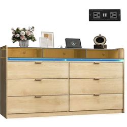 9 Drawer Led Dresser