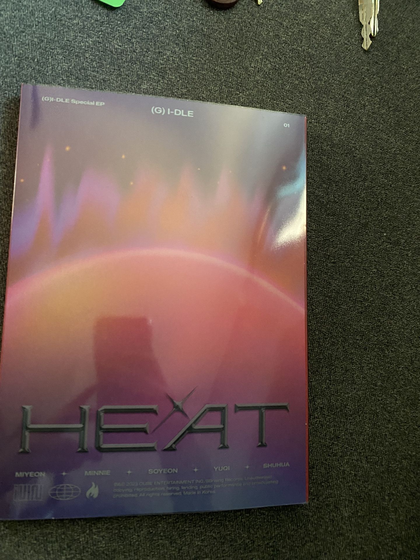 (G)I-DLE HEAT ALBUM