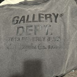 Gallery Dept Gray Flames Sweatshirt