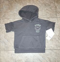 Grayson baby boy hooded shirt new