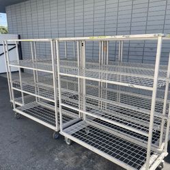Metal Rolling Storage Racks