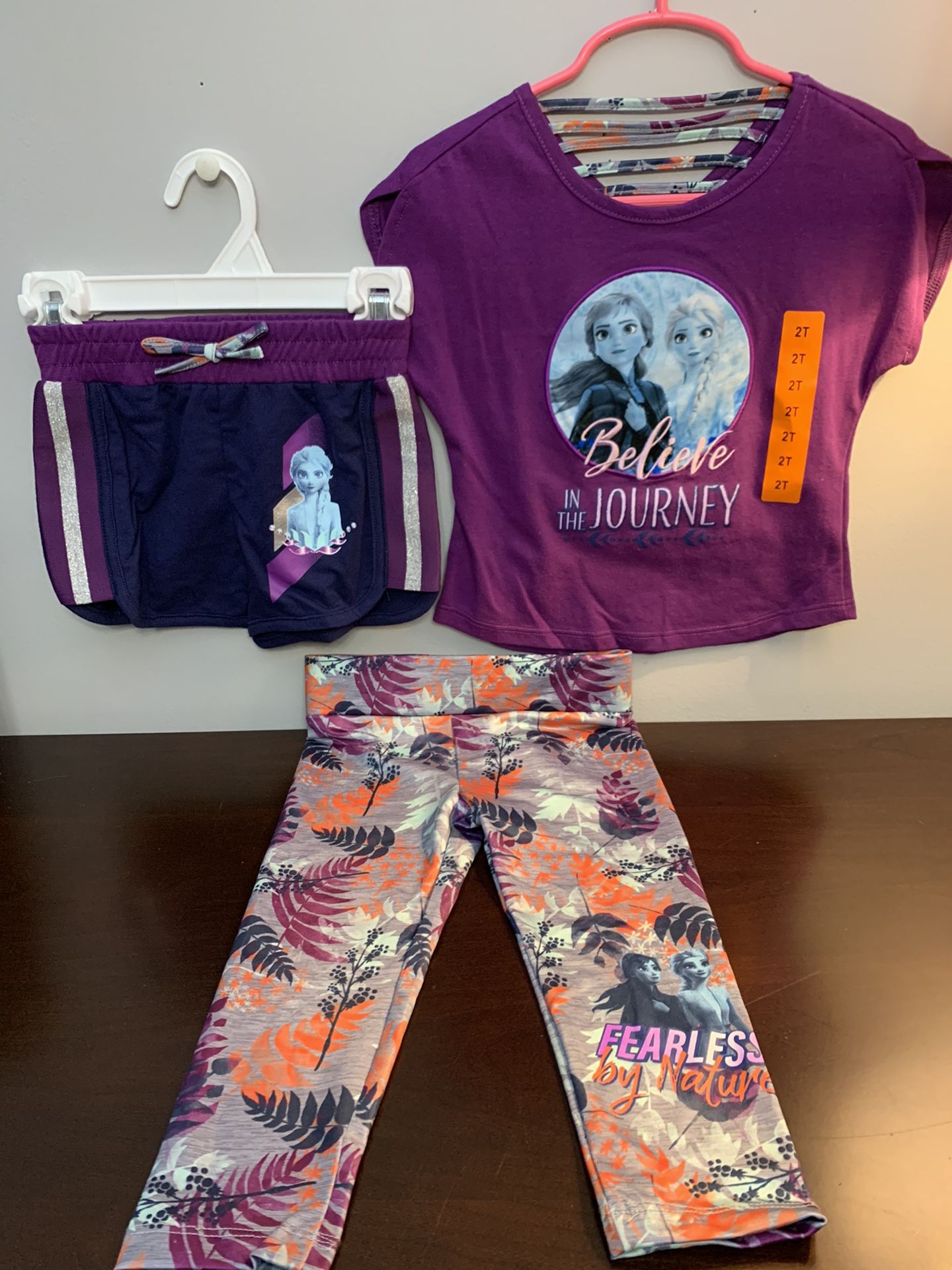 DISNEY FROZEN 2 GIRLS FALL OUTFIT 2T