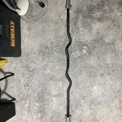 Rackable Curl Bar From Rogue