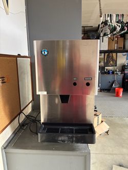 Commercial grade ice maker.
