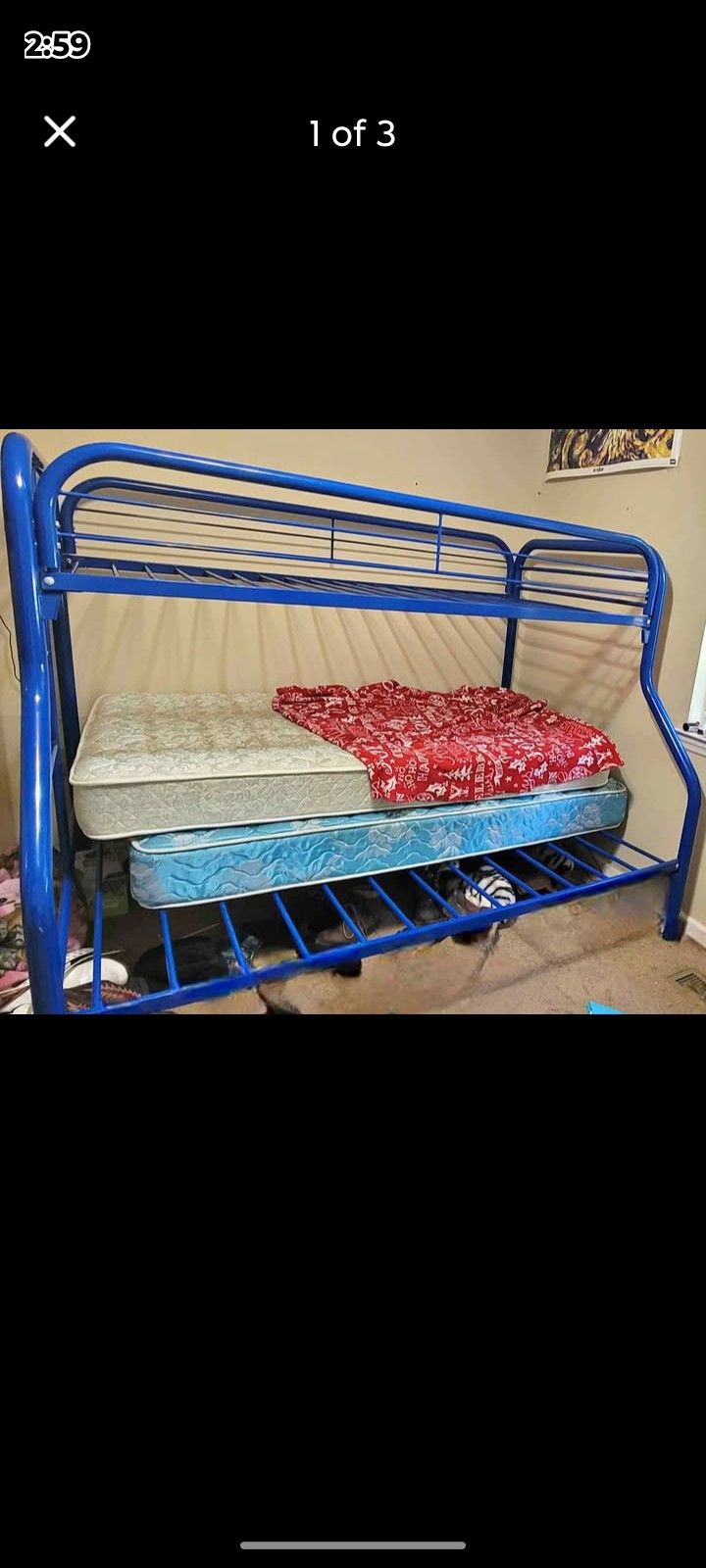 Twin Bunk Bed Just Bunk Bed No Mattress
