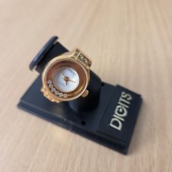 80s Vintage Ring Watch 