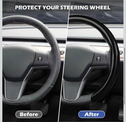 15” universal steering wheel cover