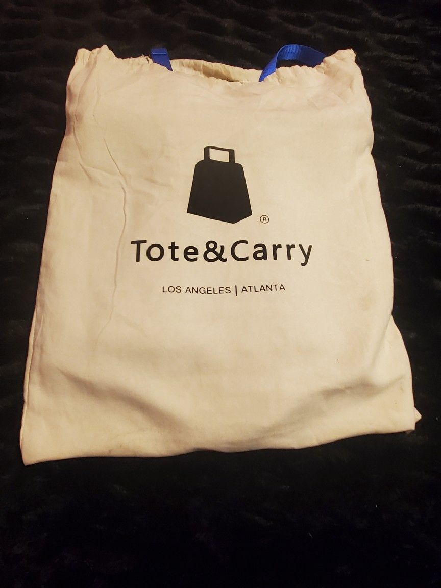 New Tote & Carry Backpack / Duffle Bag Set Purple