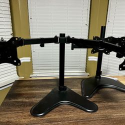 Dual Monitor And Single Monitor Adjustable Stand 