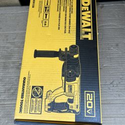 DEWALT 20V MAX Cordless Brushless 1 in. SDS Plus D-Handle Concrete and Masonry Rotary Hammer (Tool Only)$165