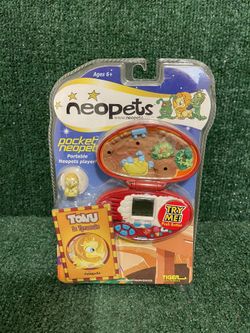 Vtg Tiger Electronics 2003 Neopets Pocket Tonu Game /Sealed Extremely RARE.